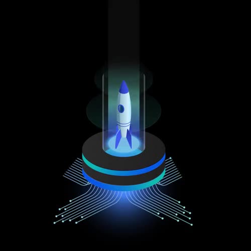 Rocket animation